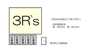 3R’s（スリーアールズ）の物件外観写真